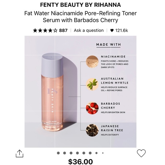 Fenty Beauty Skincare Set in Soft Lavender and Pink - Picture 3 of 6